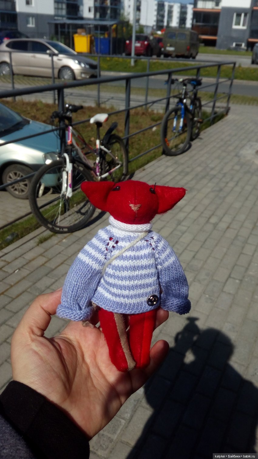 Морской (волк) кот — Текстильные игрушки и примитивы: кофейные (фото 6)