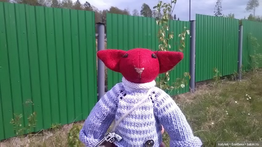 Морской (волк) кот — Текстильные игрушки и примитивы: кофейные (фото 2)