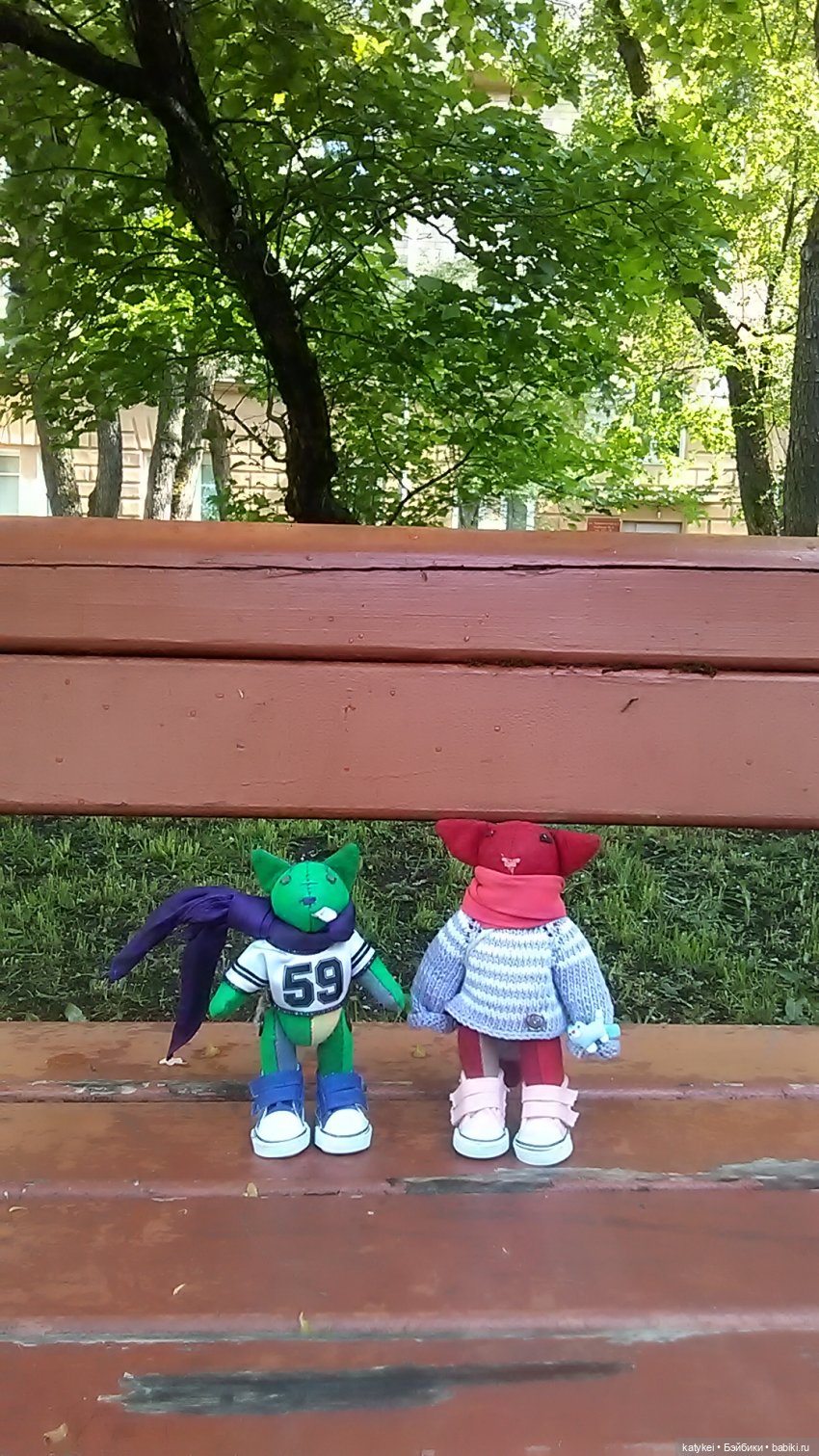 Пушкин — Текстильные игрушки и примитивы: кофейные (фото 8)