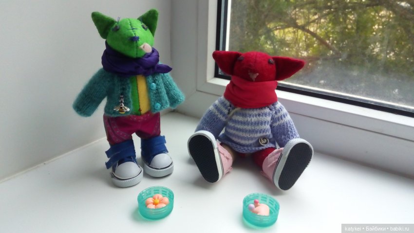 Мыльные монстры — Текстильные игрушки и примитивы: кофейные (фото 5)