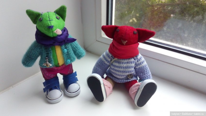 Мыльные монстры — Текстильные игрушки и примитивы: кофейные