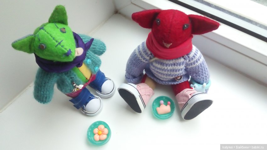 Мыльные монстры — Текстильные игрушки и примитивы: кофейные (фото 7)