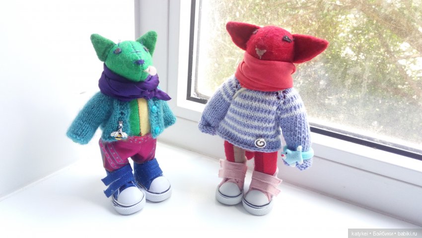 Нужен синий (12 июня) — Текстильные игрушки и примитивы: кофейные