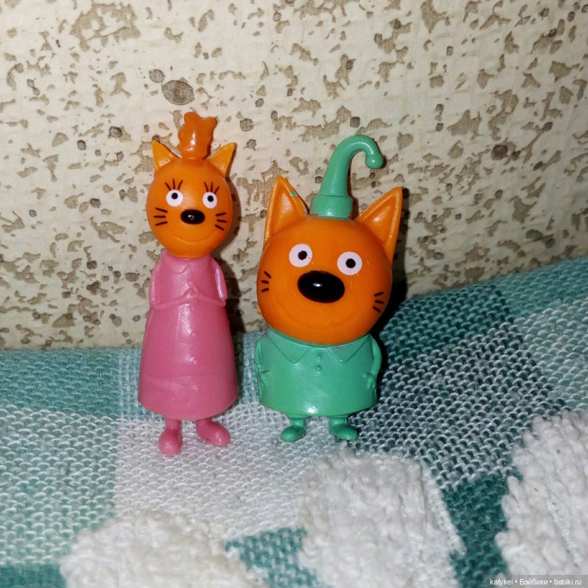 Мама и сын (микро котики Три кота) | Бэйбики Мама и сын (микро котики Три кота) (фото 9)