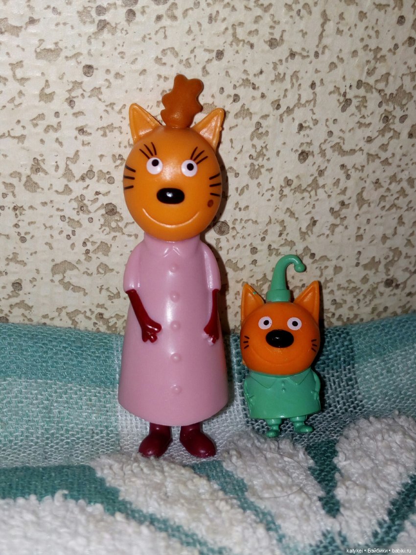 Мама и сын (микро котики Три кота) | Бэйбики Мама и сын (микро котики Три кота) (фото 10)