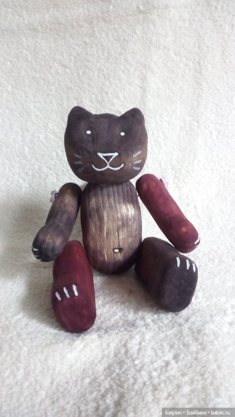 Кот Ориентал (лепка постконкурс) (фото 2)