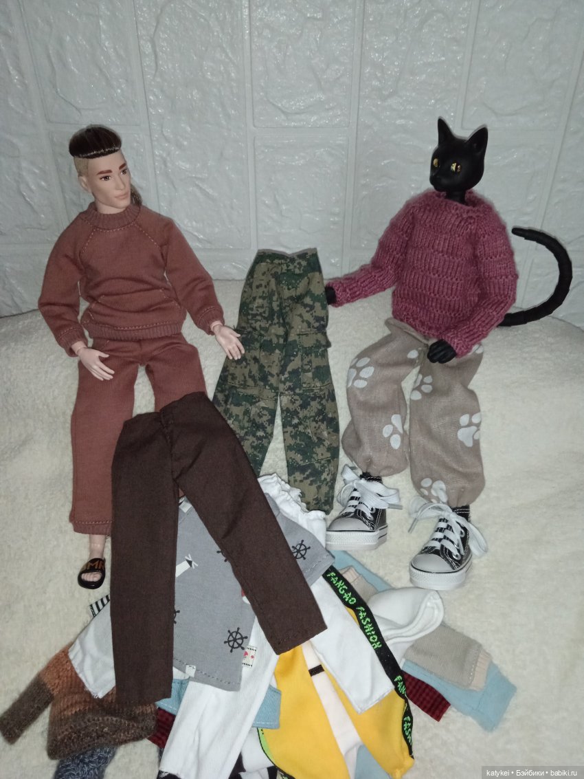Кот и Кит. Делёж одёж — Фотоистории с куклами BJD (БЖД): сериалы (фото 2)