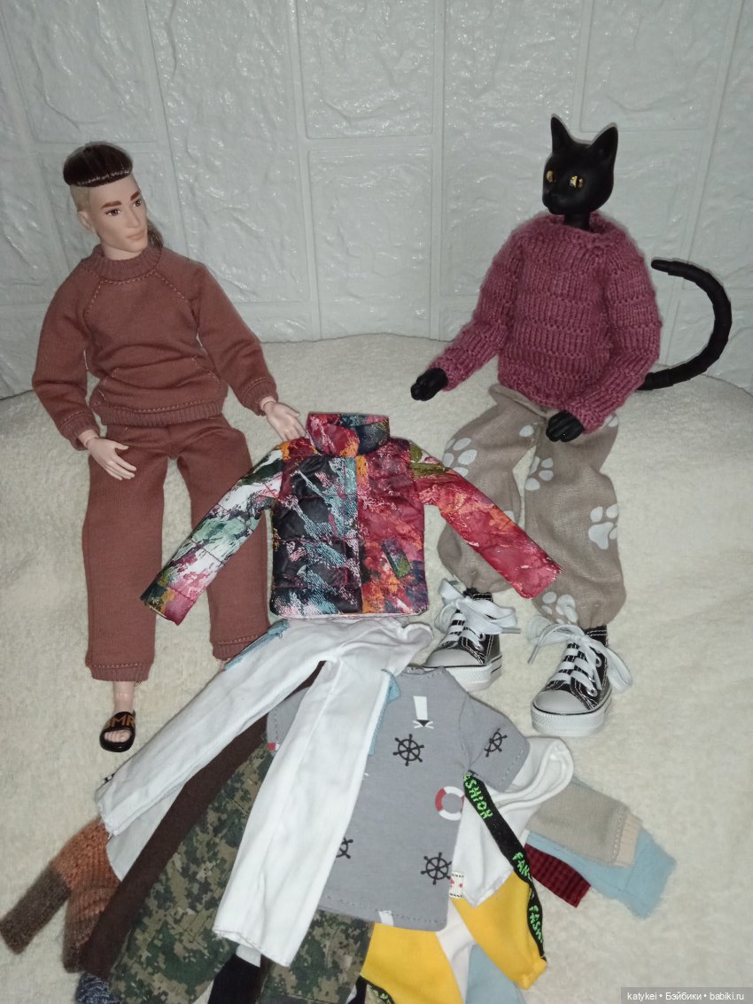 Кот и Кит. Делёж одёж — Фотоистории с куклами BJD (БЖД): сериалы (фото 3)