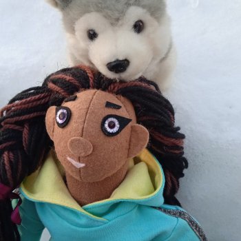 Северянка (текстильная кукла постконкурс)