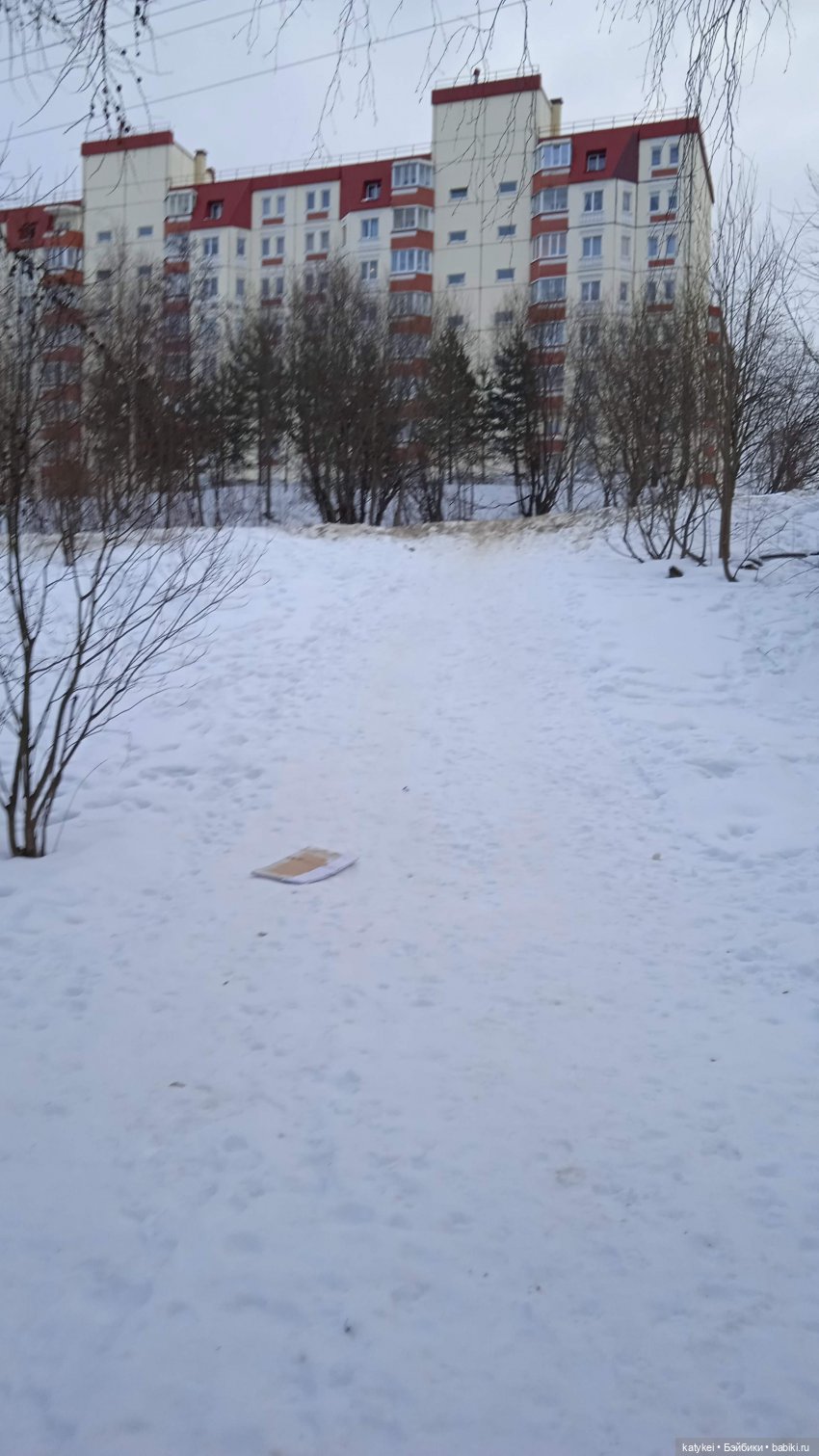 Приключения бордовой машинки зимой (фото 3)