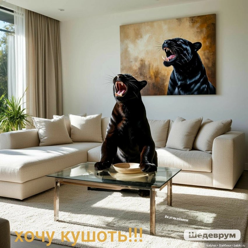 Пасха и пантеры — Рисование и арт: скетчи