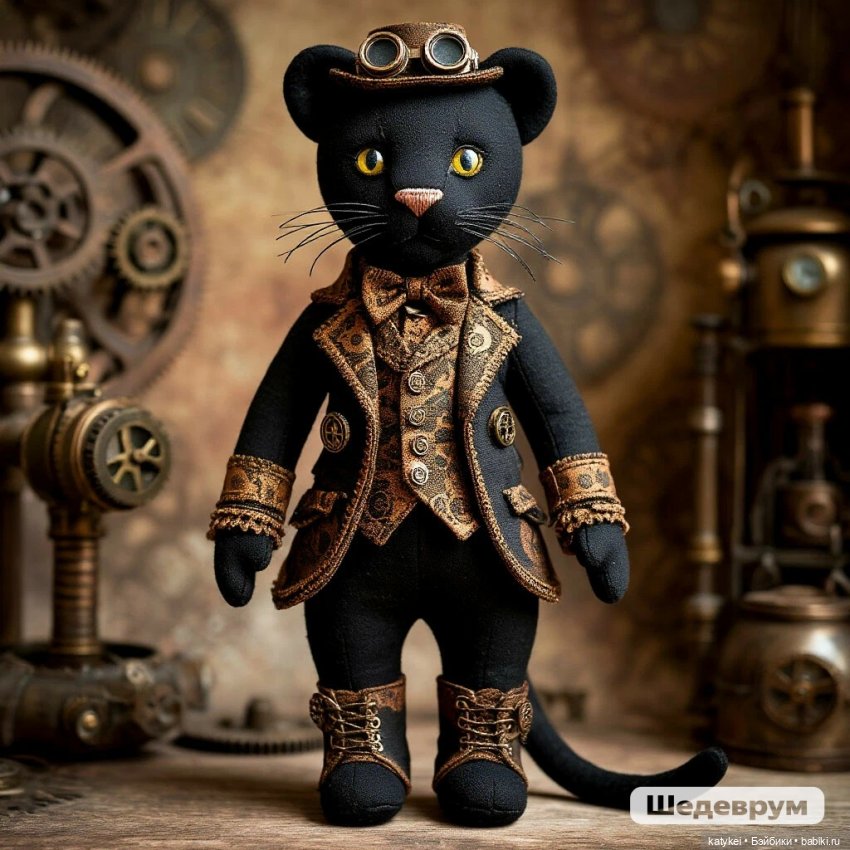 Кото-куклы Пумы в пальто — Рисование и арт: скетчи (фото 2)