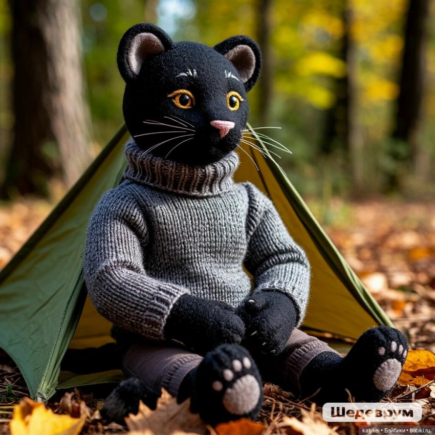 Кото-куклы Пумы в пальто — Рисование и арт: скетчи