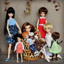 Моя коллекция куколок Милим