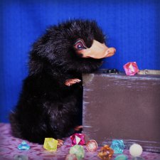 Niffler - любитель блестяшек из волшебного мира