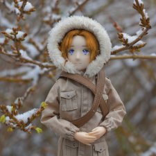 Снежная прогулка Джуна