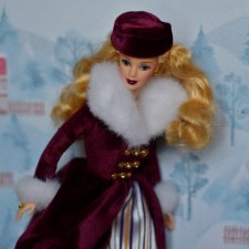 Victorian Ice Skater Barbie