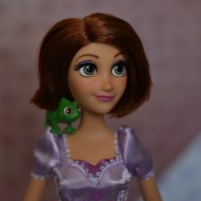 Рапунцель с модной стрижкой