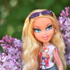 Хлоя в летнем парке