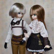 Парочка в стиле стимпанк