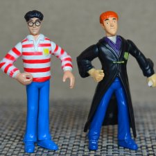 Фигурки "Гарри Поттер" из моего детства