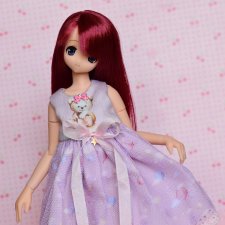 Нежно-зефирное платье