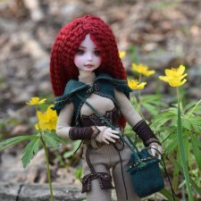 Марта в лесу