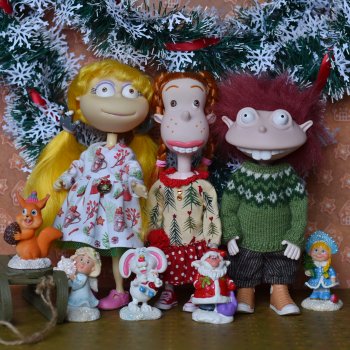 Донни, Элайза и Анжелика готовятся к празднику