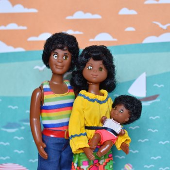 Семья на отдыхе