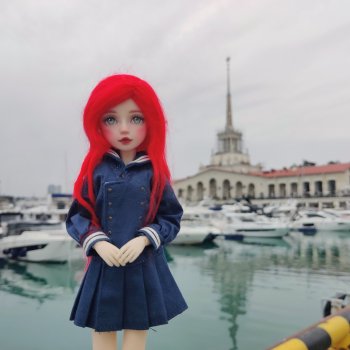 Сочи: Серое море, серое небо