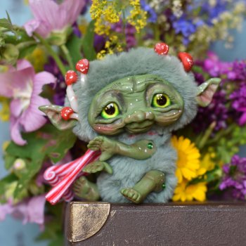 Ягодки, птички и цветочки