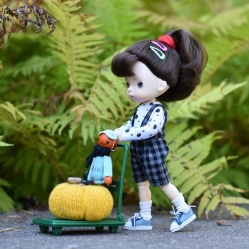 Бонни и тележка