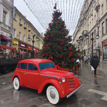 Новогодняя Москва