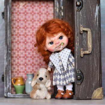 Джинни и щеночек