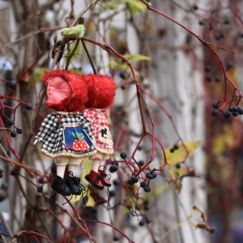 Вишенки на прогулке