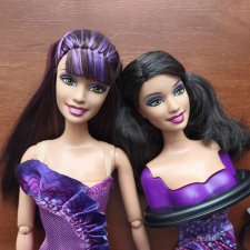 Barbie Fashionistas со сменной головой (брюнетка)