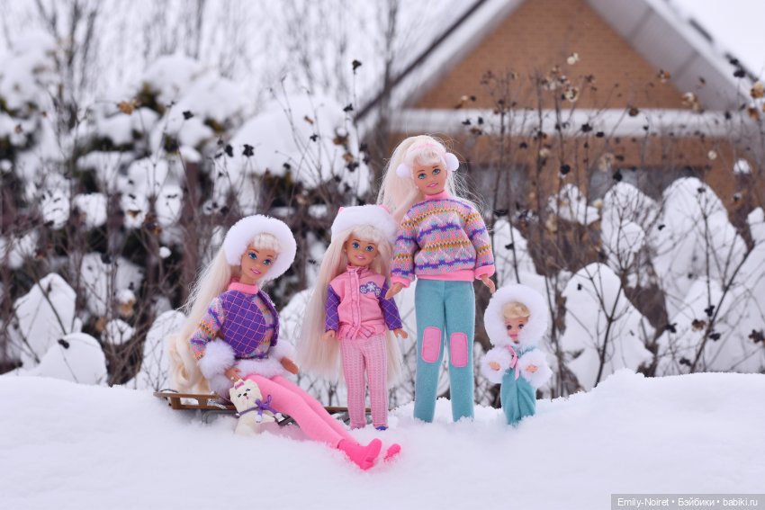 Большая семья — Куклы Barbie (Барби): Looks