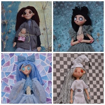 Шито Белыми Нитками, или история о том, как я создавала кукол