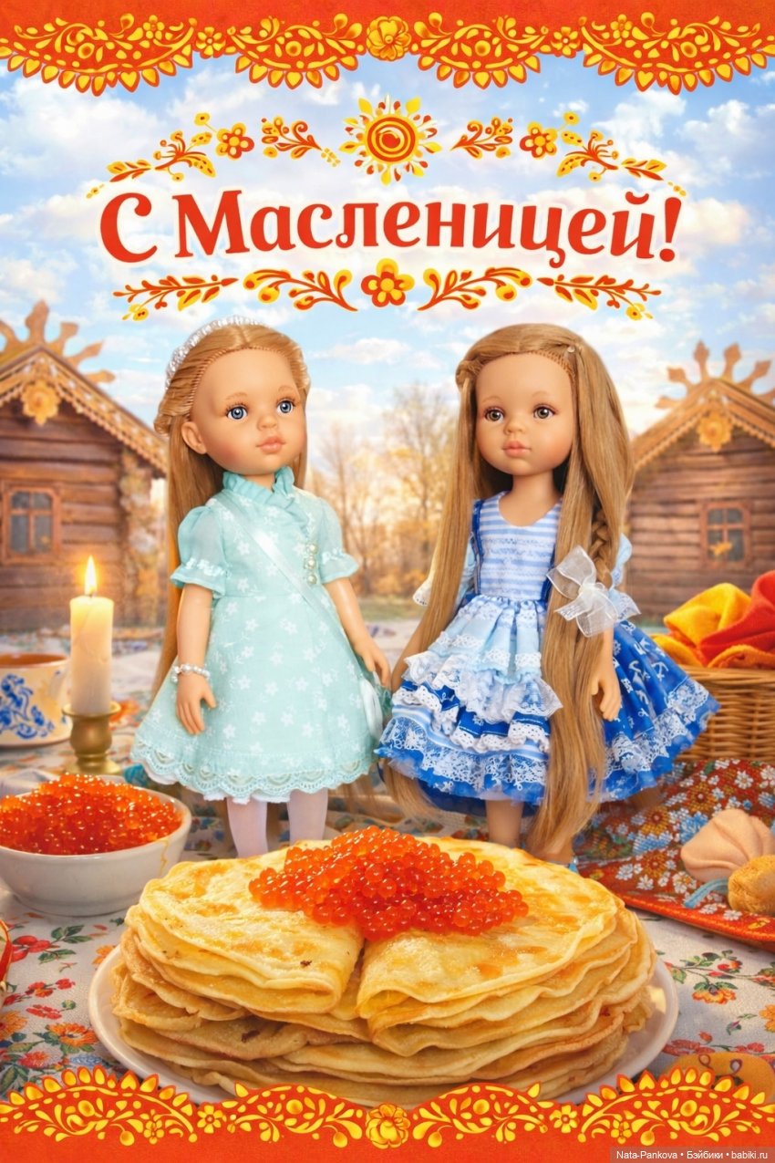 Куклы и Масленица — Коллекции игровых кукол (Playline): фото полок