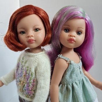 Лили и Натали наконец-то дома