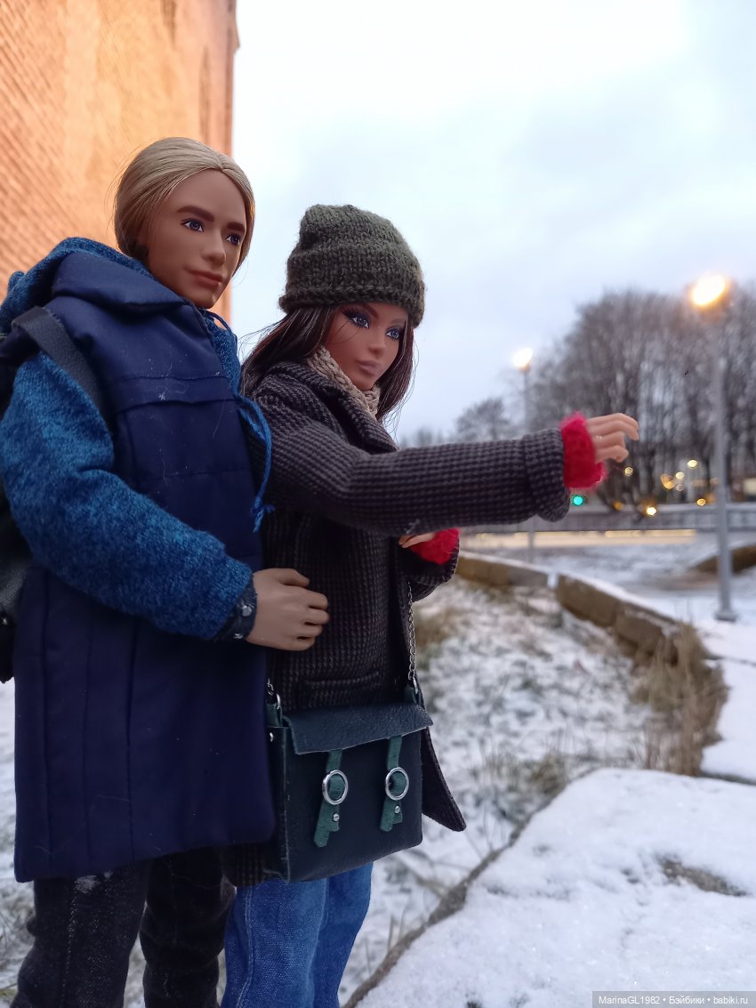 Е+Д=..(Ч.3) Первый снег — Куклы Barbie (Барби): Looks