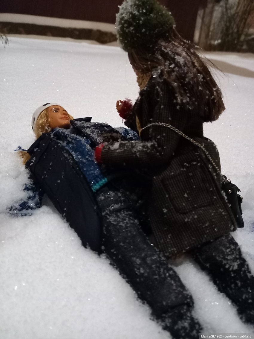 Е+Д=..(Ч.3) Первый снег — Куклы Barbie (Барби): Looks