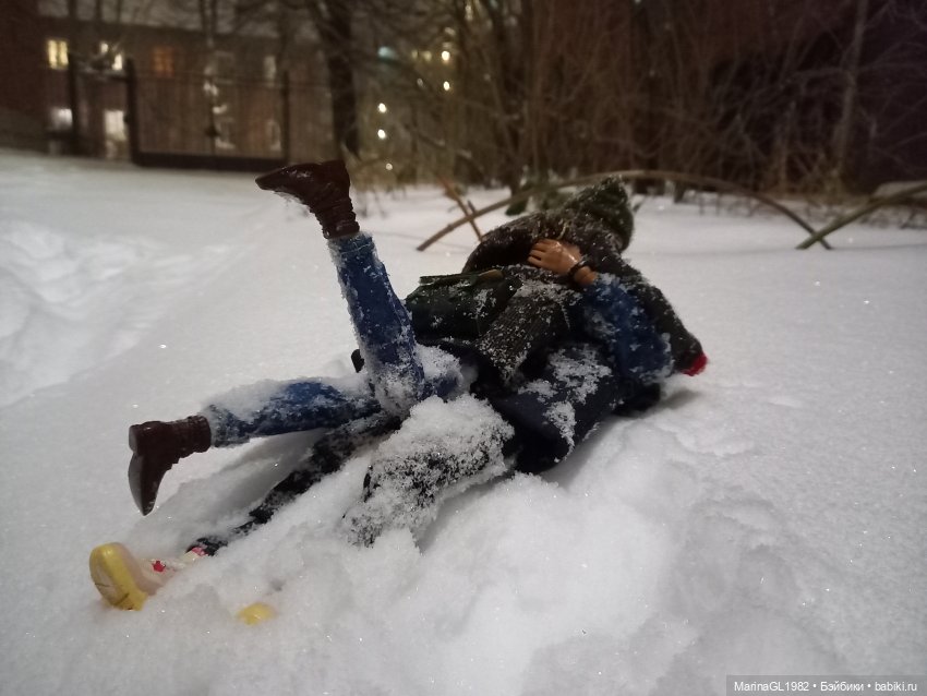 Е+Д=..(Ч.3) Первый снег — Куклы Barbie (Барби): Looks