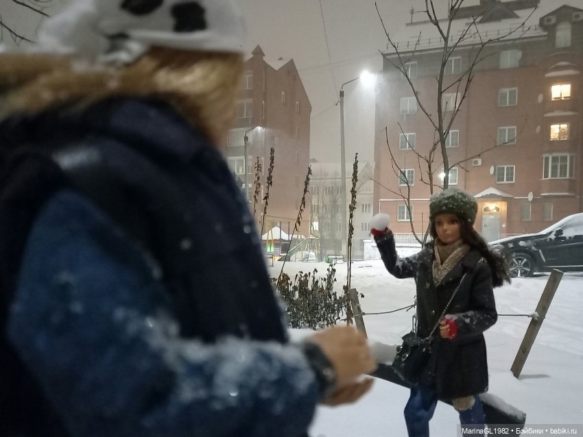 Е+Д=..(Ч.3) Первый снег — Куклы Barbie (Барби): Looks