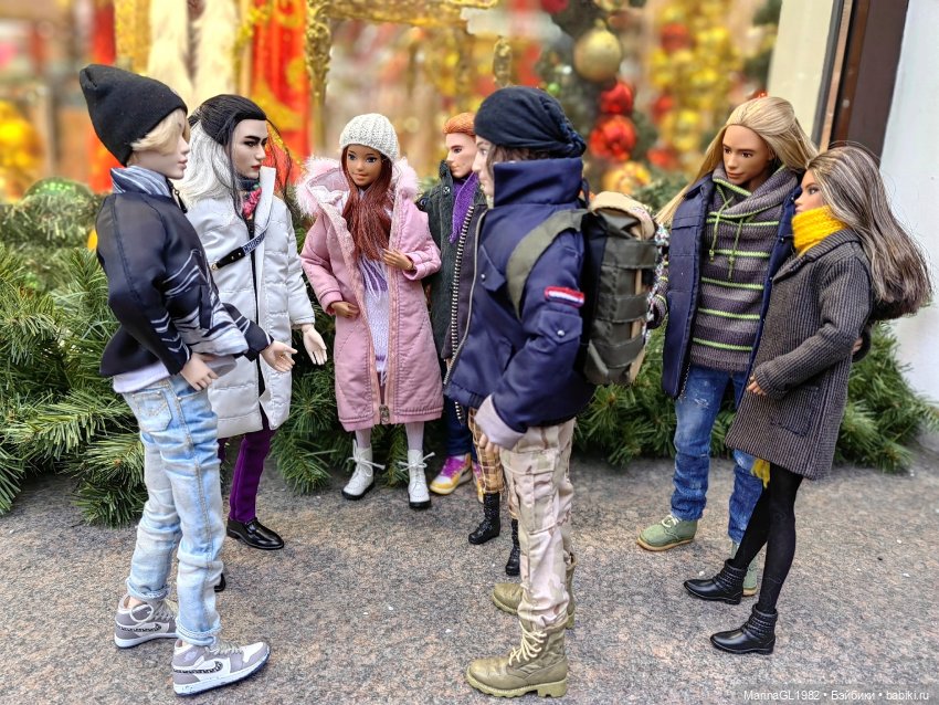 Е+Д=.. Поездка в Москву — Куклы Barbie (Барби): Looks