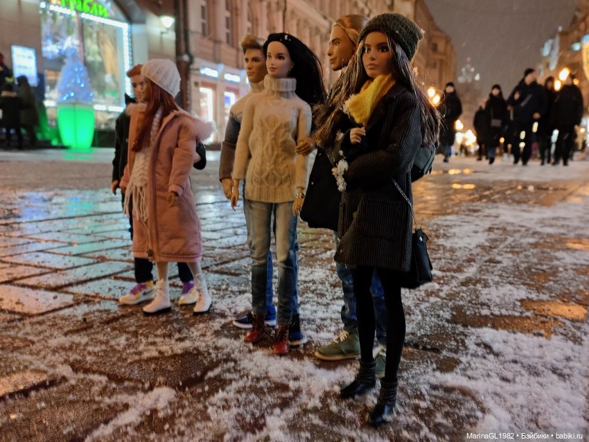 Е+Д=.. Поездка в Москву — Куклы Barbie (Барби): Looks