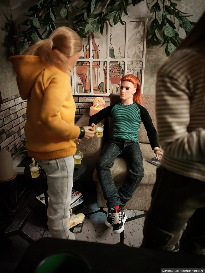 Е+Д=..(Мальчишник) — Кукольные фотоистории и сериалы: комиксы