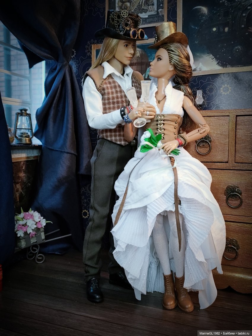 Е+Д=.. (Свадьба) — Куклы Barbie (Барби): Looks