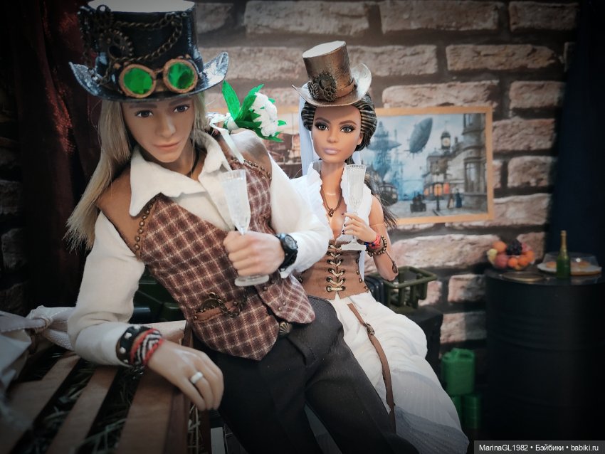 Е+Д=.. (Свадьба) — Куклы Barbie (Барби): Looks