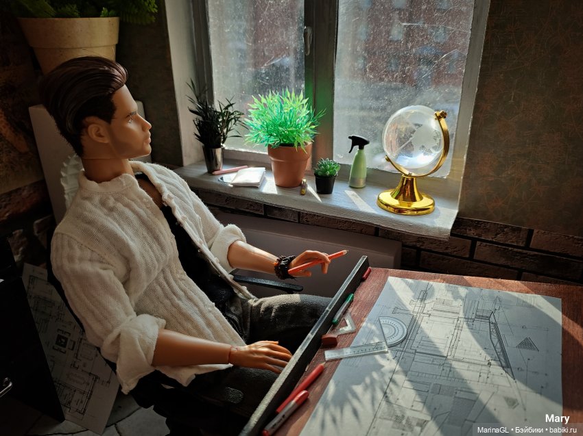 Рабочее место архитектора